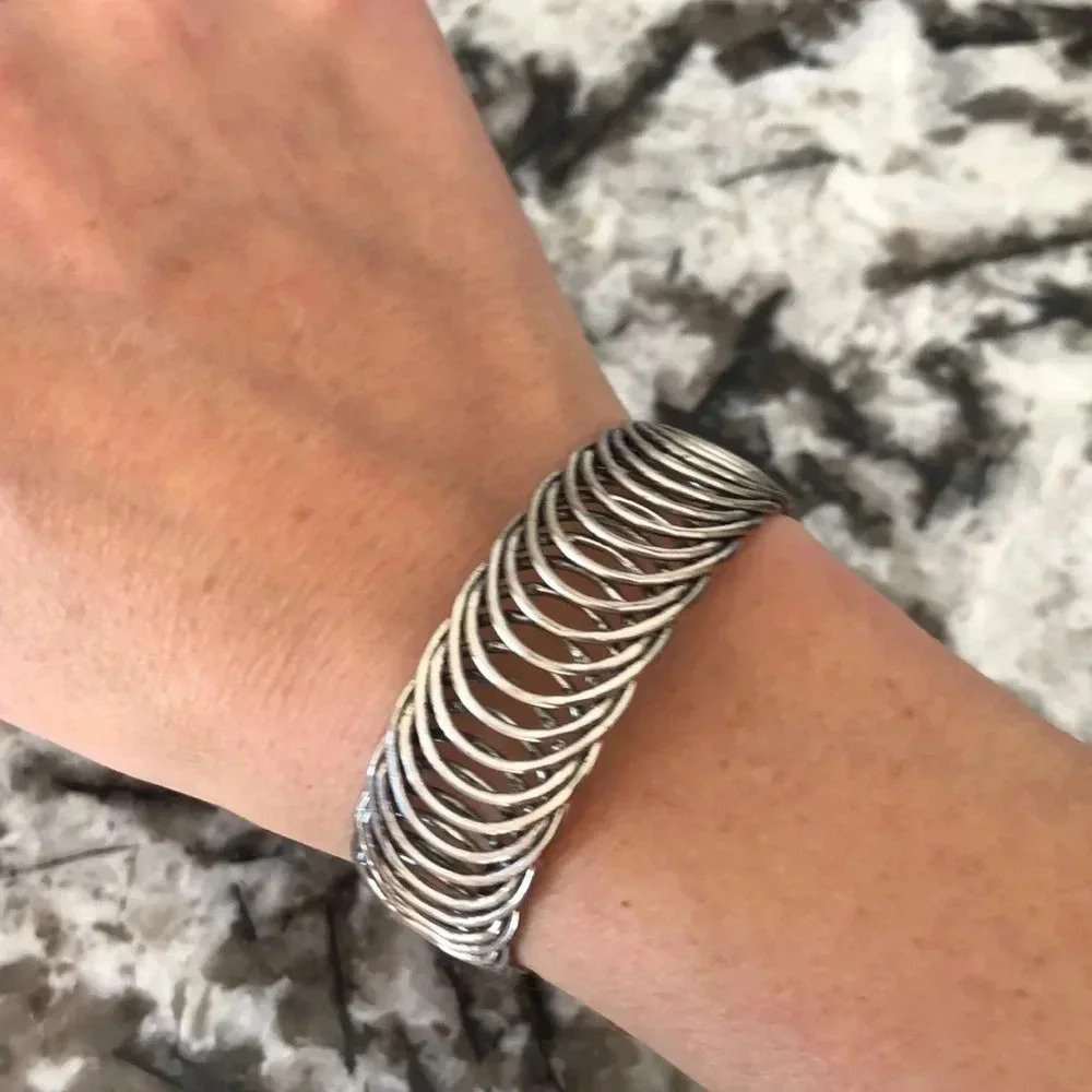 Sonoma Silver Circled Bracelet